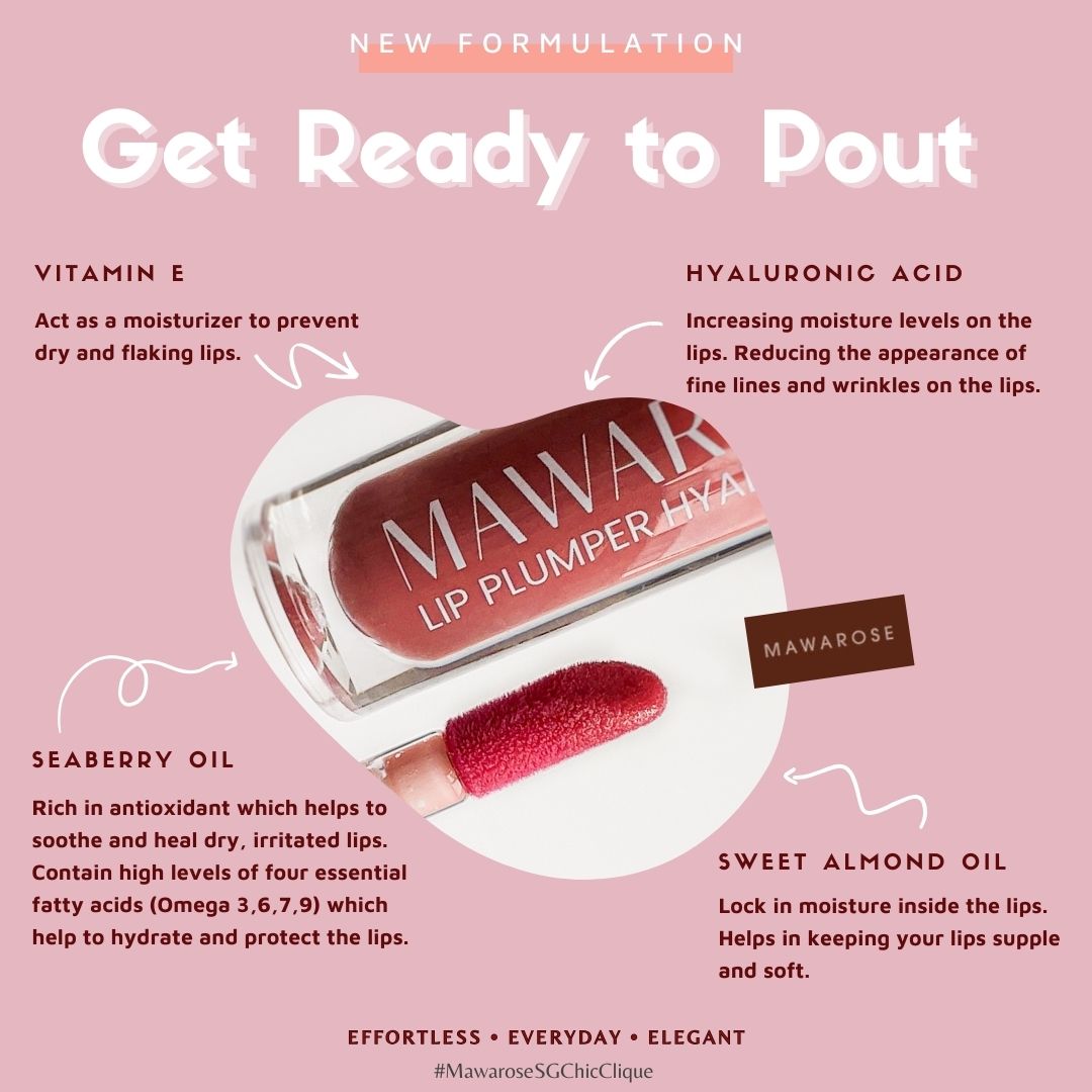 Mawarose Lip Plumper Hyaluronic