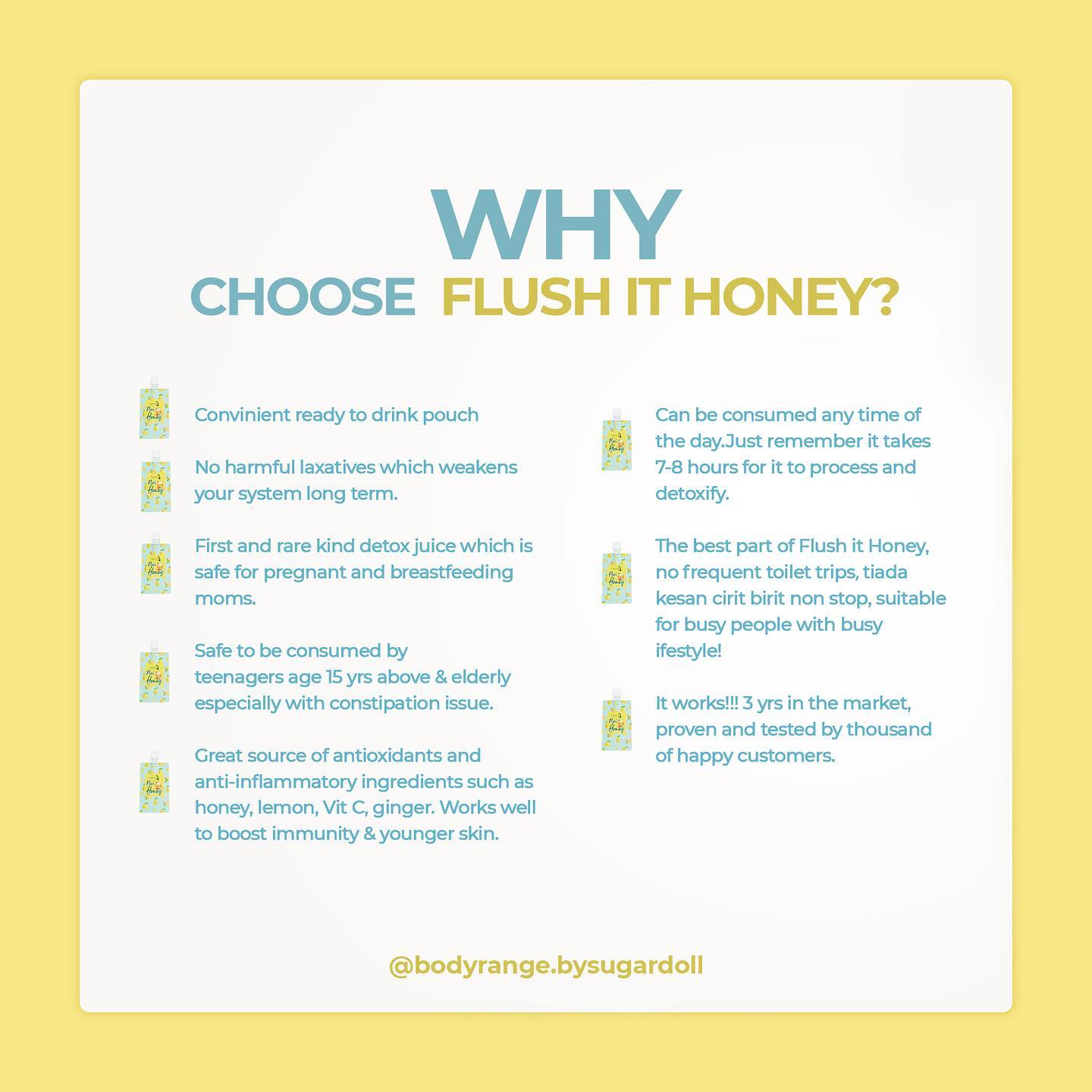 Flush it Honey