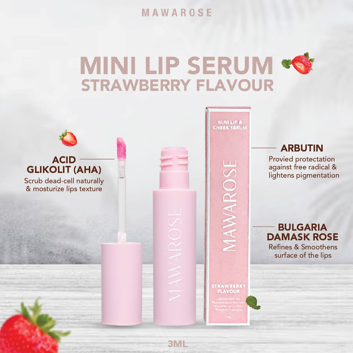 Mawarose Lip & Cheek Serum