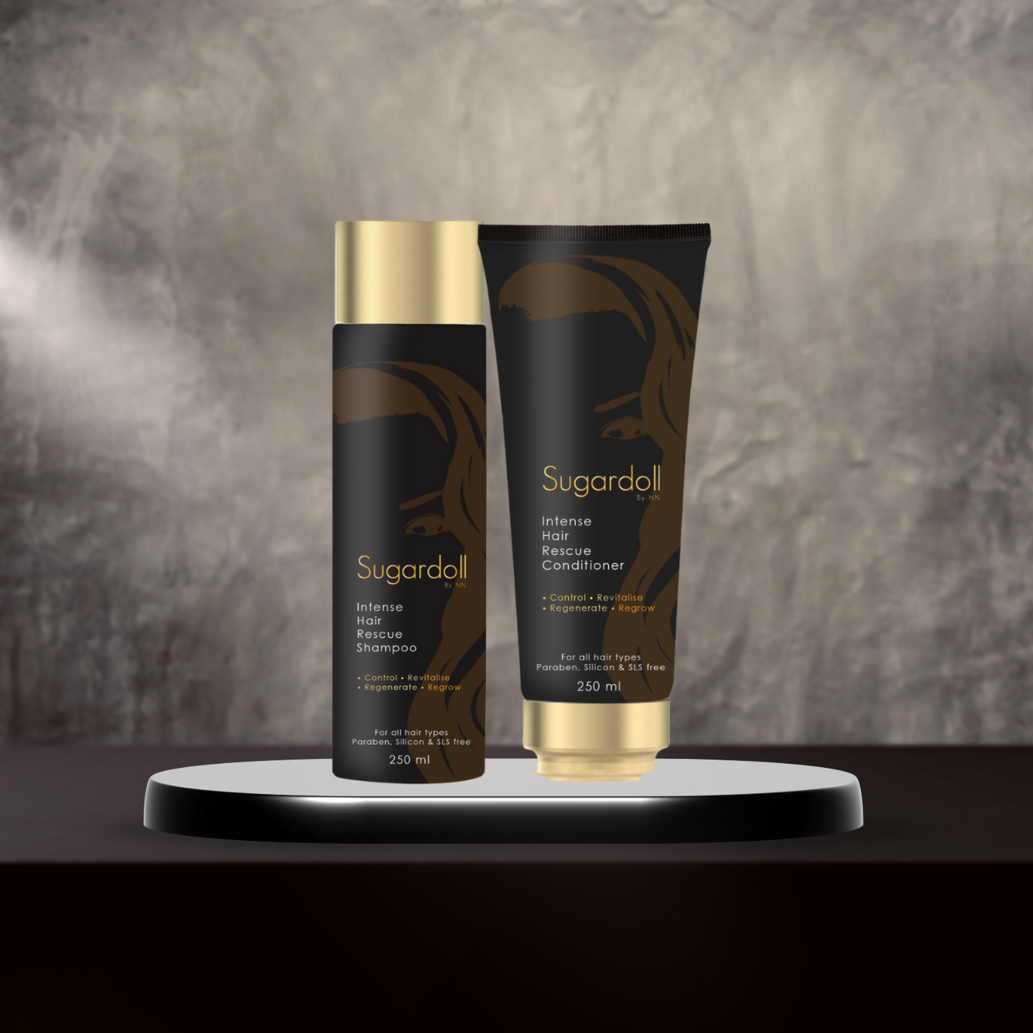 Intense Hair Rescue Shampoo Set